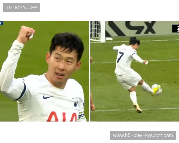 孙兴慜中路直塞引出单刀并完美收割